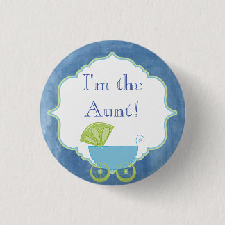 Kundenspezifisches Baby-Duschen-Party bin ich die Button