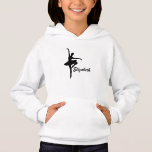 Kundenspezifisches Ballerina-Rosa Hoodie