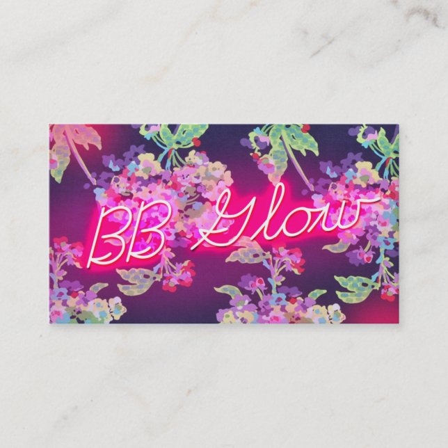 KUNDENSPEZIFISCHES BB-GLÜHEN VISITENKARTE (Vorderseite)