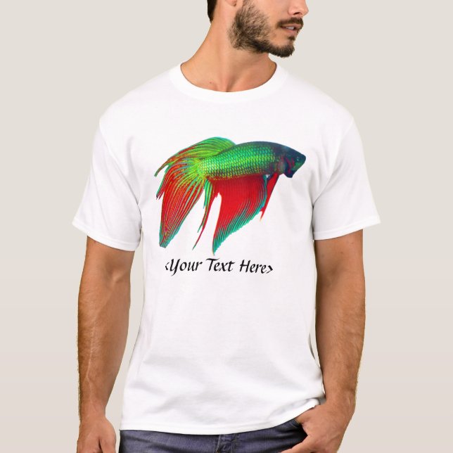 Kundenspezifisches Betta Shirt (Vorderseite)
