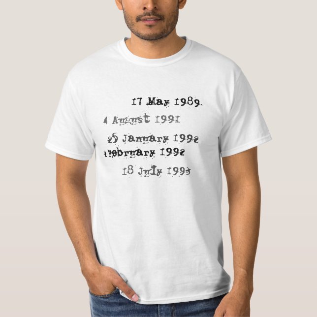 Kundenspezifisches Bibliotheks-Abgabefrist-Shirt T-Shirt (Vorderseite)