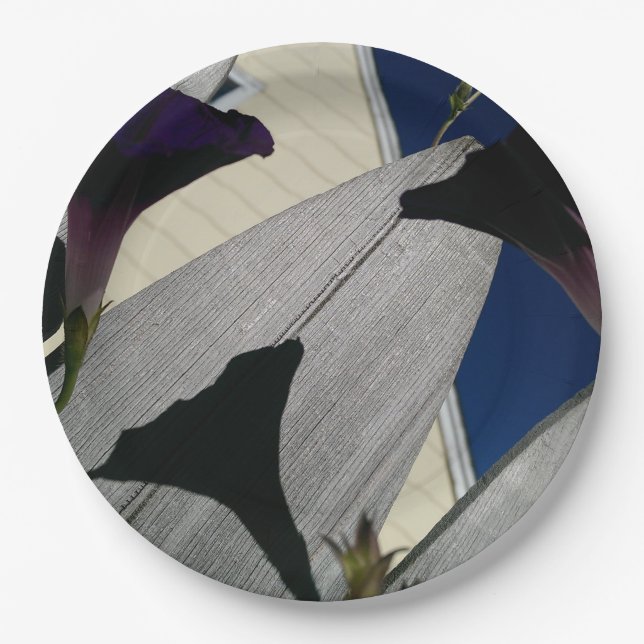 Kundenspezifisches BlumenParty Pappteller (Vorderseite)