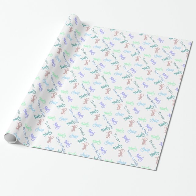 Kundenspezifisches buntes geschenkpapier (Ungerollt)