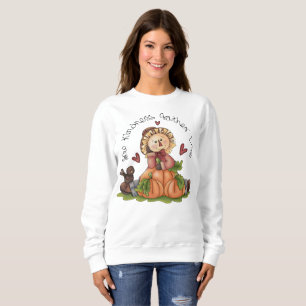 Kundenspezifisches der Herbst-Sweatshirt der Sweatshirt