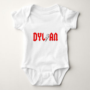 kundenspezifisches DYLAN-Rock-and-RollShirt Baby Strampler