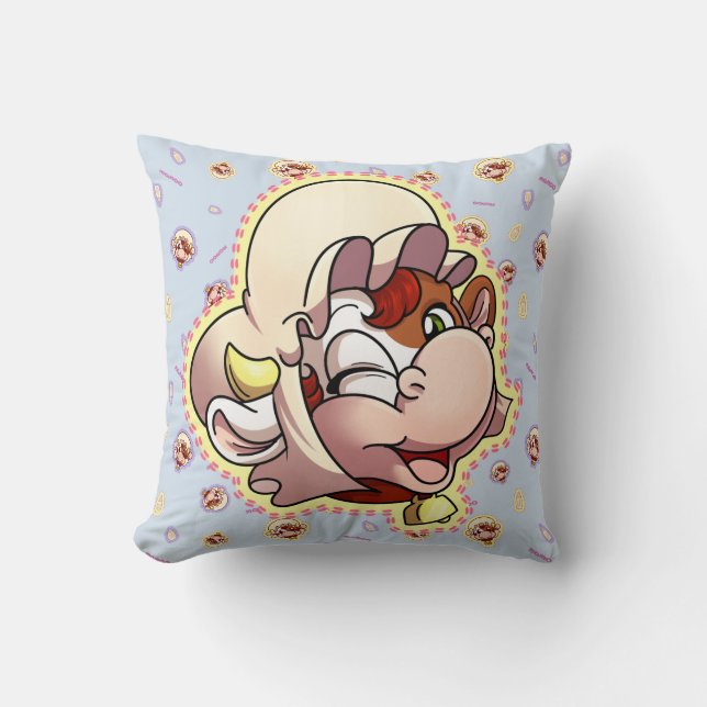 Kundenspezifisches FarbeMamoo Baumwollkissen Kissen (Vorderseite)