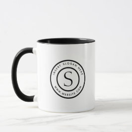 Kundenspezifisches förderndes Monogramm Tasse
