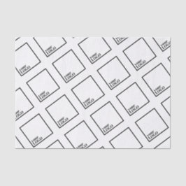 Kundenspezifisches förderndes Seidenpapier