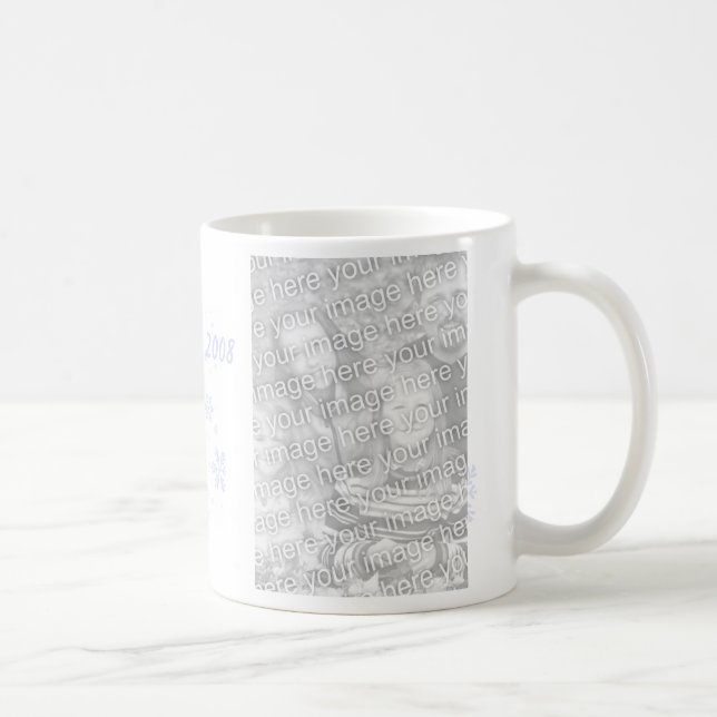 Kundenspezifisches Foto-blaue Kaffeetasse (Rechts)