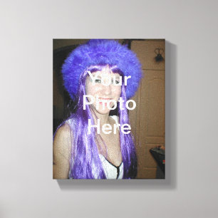 Kundenspezifisches Foto eingewickelte Leinwand