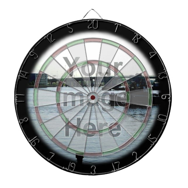 Kundenspezifisches Foto-Pfeil-Brett Dartscheibe (vorne)