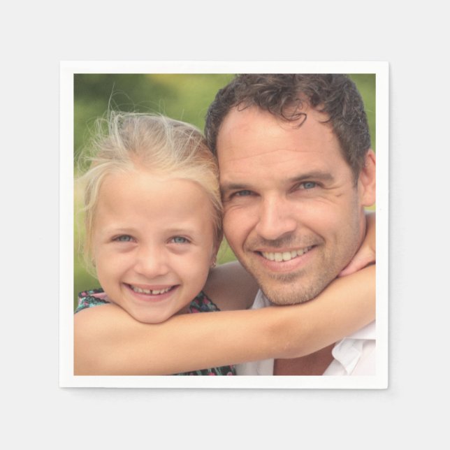 Kundenspezifisches Foto Serviette (Vorderseite)