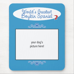 Kundenspezifisches Foto! Weltbester Boykin Spaniel Mousepad