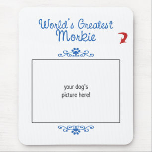 Kundenspezifisches Foto! Weltbestes Morkie Mousepad