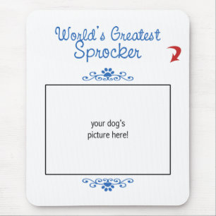 Kundenspezifisches Foto! Weltbestes Sprocker Mousepad