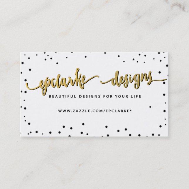 Kundenspezifisches Geschäfts-Logo-Beispiel Visitenkarte (Vorderseite)