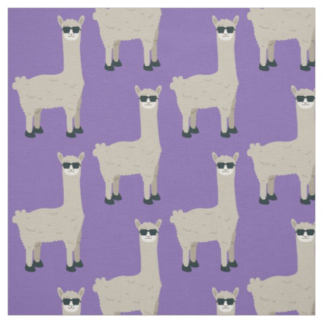 Kundenspezifisches Gewebe des coolen Lamas Farb Stoff (Muster)