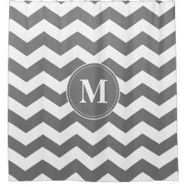 Kundenspezifisches graues und weißes duschvorhang