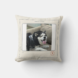 Kundenspezifisches Hunde-Foto-Kissen Zertifizierte Kissen