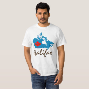 Kundenspezifisches Kanada Provinz-Shirt Halifaxes T-Shirt