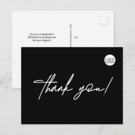 Kundenspezifisches Klempner-Firmenlogo Einfach dan Postkarte