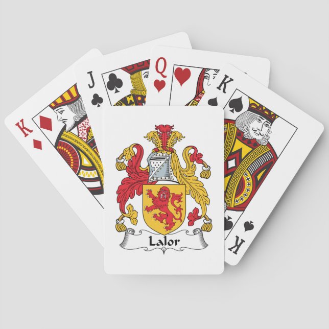 Kundenspezifisches Lalor Spielkarten (Rückseite)