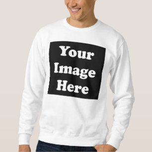 Kundenspezifisches leeres Schablonen-Sweatshirt Sweatshirt