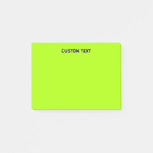 Kundenspezifisches Limones Grün Post-it Klebezettel