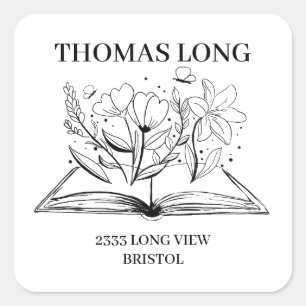 Kundenspezifisches Logo BEK Holzkastenschild Quadratischer Aufkleber