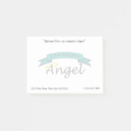 Kundenspezifisches Logo eingebrannt Wasserzeichen Post-it Klebezettel