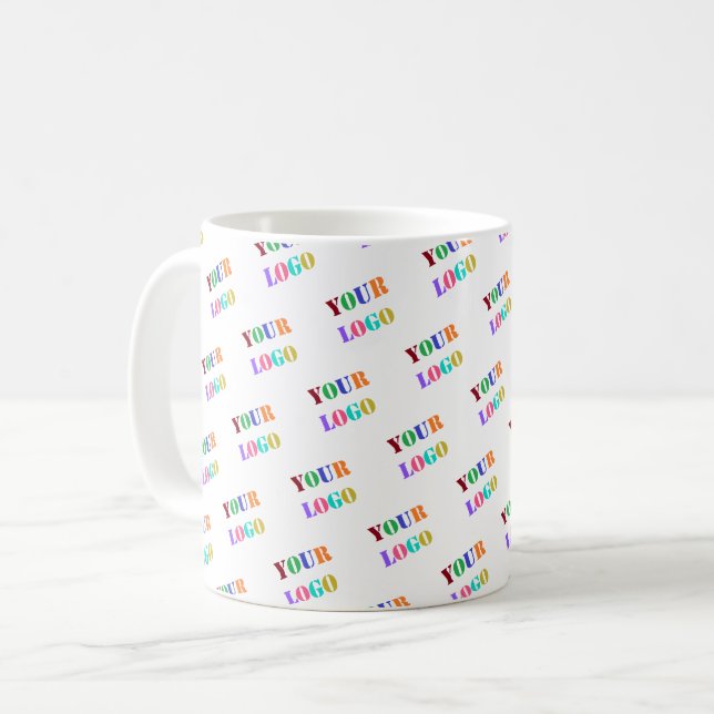 Kundenspezifisches Logo-Foto Werbeaktion Personali Kaffeetasse (Vorderseite Links)