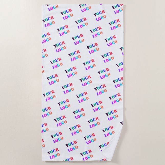 Kundenspezifisches Logo-Foto Werbeaktion Personali Strandtuch (Vorderseite)