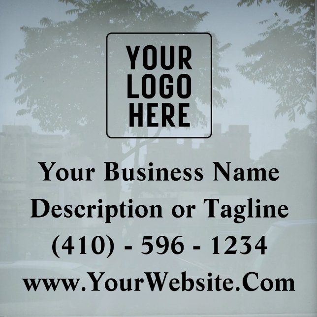 Kundenspezifisches Marketing für die Werbung im Au Fensteraufkleber (Von Creator hochgeladen)