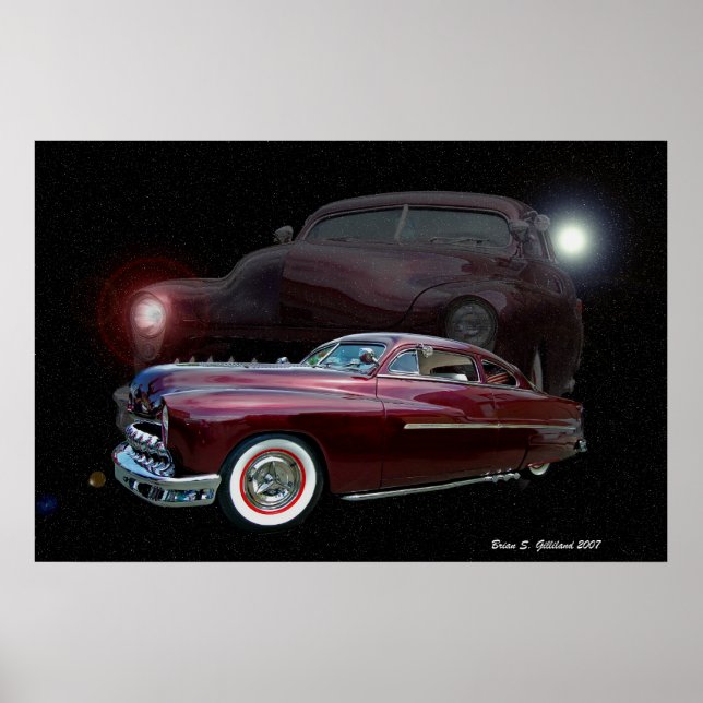 Kundenspezifisches Merc-Poster Poster (Vorne)