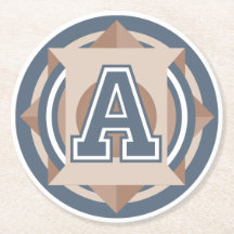 Kundenspezifisches Monogramm der Initialen-"A"