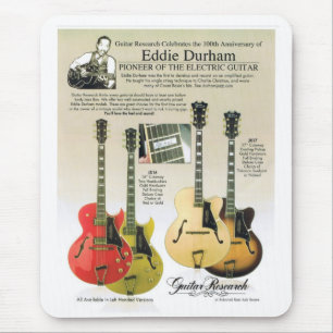 Kundenspezifisches Mousepad Eddie Durham der