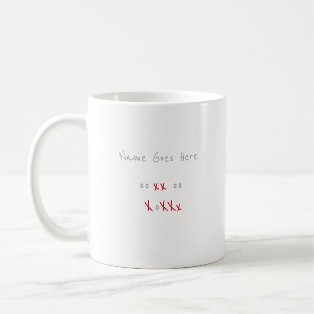 Kundenspezifisches ooxxooXoXXx Kaffeetasse (Links)