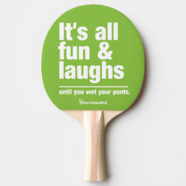 Kundenspezifisches Paddel pong Klingeln des Tischtennis Schläger