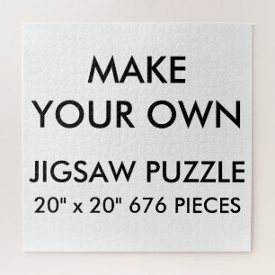 Kundenspezifisches personalisiertes 20" x20" PC Puzzle