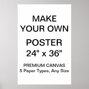 Kundenspezifisches personalisiertes 24"" poster