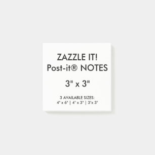 Kundenspezifisches personalisiertes 3" post-it klebezettel