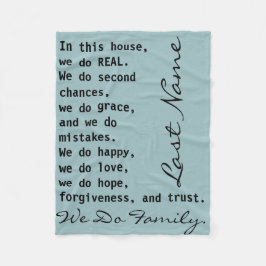 Kundenspezifisches personalisiertes tun wir fleecedecke