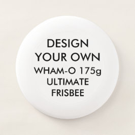 Kundenspezifisches personalisiertes Weiß Wham-O Frisbee