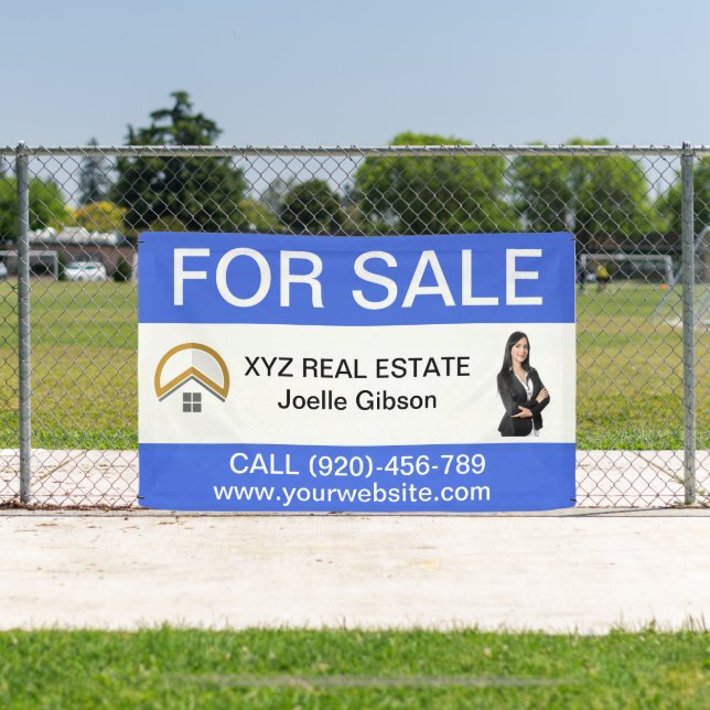 Kundenspezifisches Realtal Foto Real Anwesen Busin Banner (InSitu)