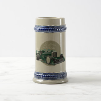 Kundenspezifisches Retro-Rennwagenkonzept Bierglas