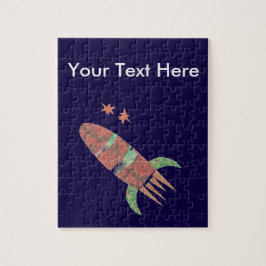 Kundenspezifisches Rocket-Puzzlespiel Puzzle