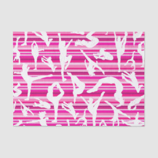 Kundenspezifisches rosa Cheerleading Seidenpapier