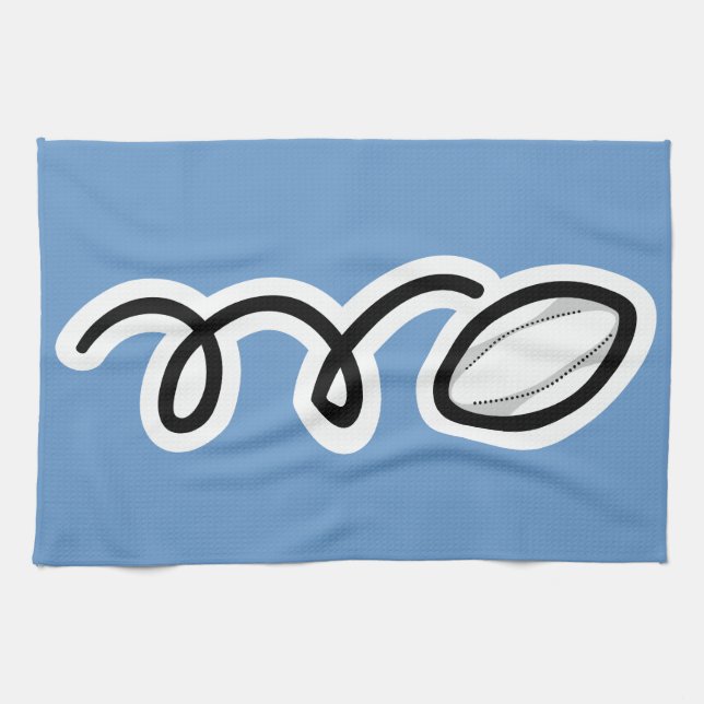 Kundenspezifisches Rugby Handtuch (Horizontal)