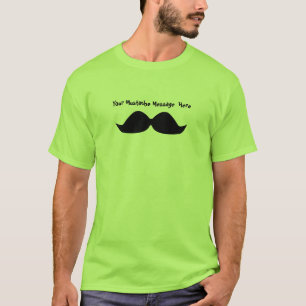 Kundenspezifisches Schnurrbart-Shirt T-Shirt