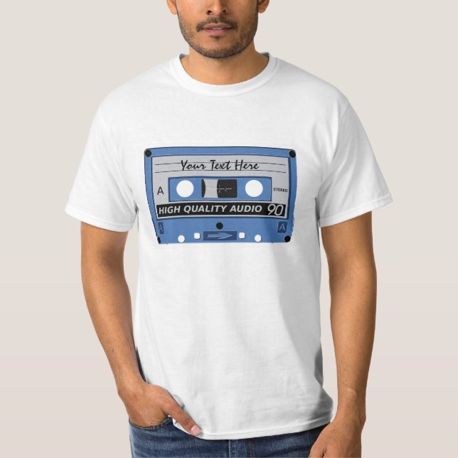 Kundenspezifisches Shirt des Kassetten-Bands - (Vorderseite)
